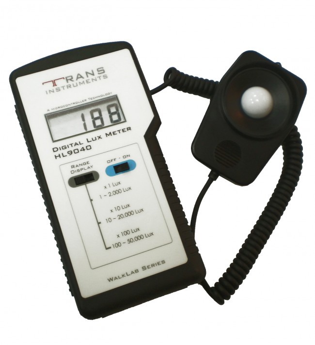 Máy đo cường độ ánh sáng WalkLAB Digital Lux Meter HL9040 Trans Instruments