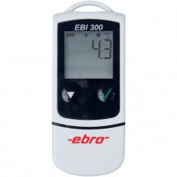 Thiết bị ghi nhiệt độ hiển thị số kết nối máy tính bằng cổng USB EBI 300 Ebro