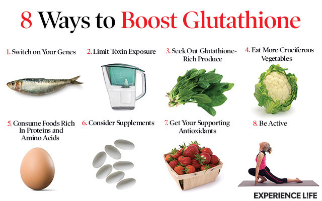  8 cách bổ sung glutathione cho cơ thể