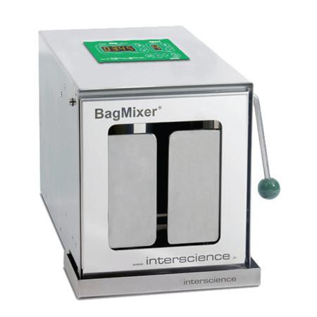 Máy dập mẫu BagMixer 400VW Interscience 50 - 400ml cửa kính