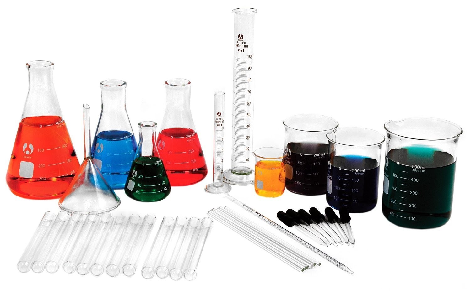 Các loại hóa chất trong phòng thí nghiệm 