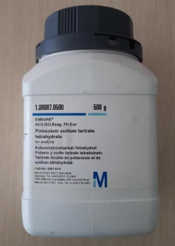 Potassium sodium tartrate tetrahydrate for analysis EMSURE® ACS,ISO,Reag. Ph Eur Merck Đức