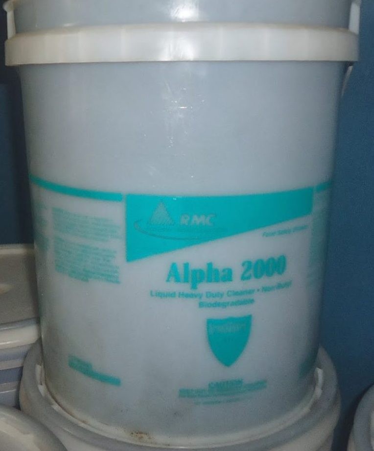 Hóa chất tẩy dầu nhờn ngành thực phẩm RMC Alpha 2000