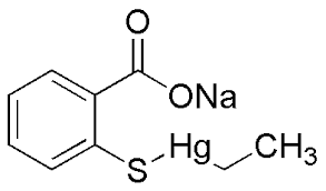 Ethylmercurithiosalicylic acid, sodium salt, 97.0-101.0% 100g Acros