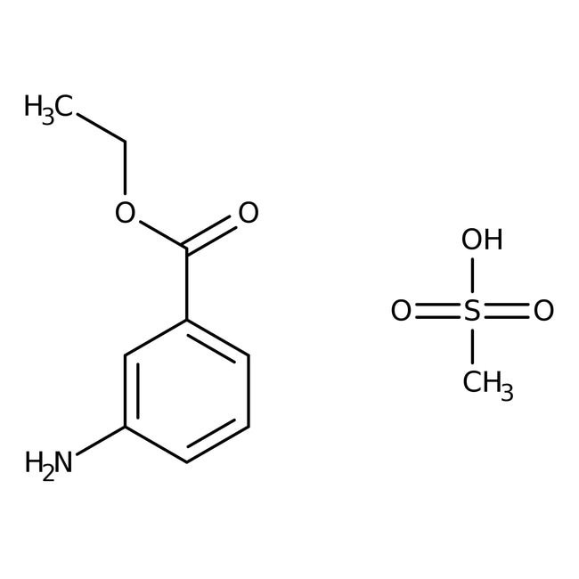 Ethyl 3-aminobenzoate, methanesulfonic acid salt 98%, 10g Acros