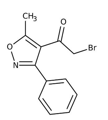 2-Bromo-1-(5-methyl-3-phenylisoxazol-4-yl)ethan-1-one, 97% 1g Maybridge