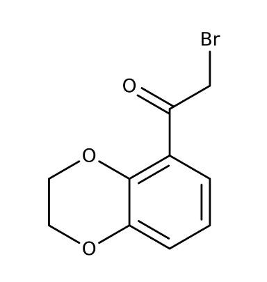 2-Bromo-1-(2,3-dihydro-1,4-benzodioxin-5-yl)-1-ethanone, 97% 1g Maybridge