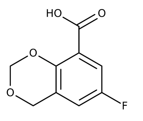 6-Fluoro-4H-1,3-benzodioxine-8-carboxylic acid, 97% 250mg Maybridge