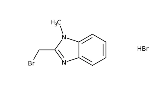 2-(Bromomethyl)-1-methyl-1H-benzimidazole hydrobromide, 97% 1g Maybridge