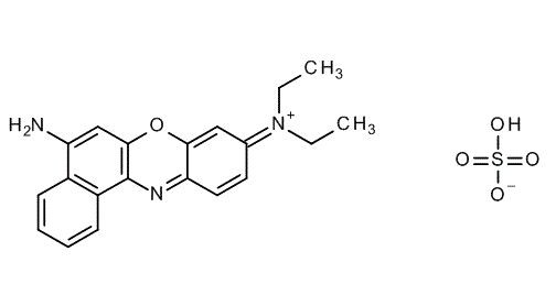 Nile blue (hydrogen sulfate) (C.I. 51180) used for staining melanin and lipofuscin Merck