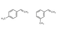 Methylstyrene (mixture of 3- and 4-isomers) stabilised with 4-tert-butylpyrocatechol for synthesis 100ml Merck