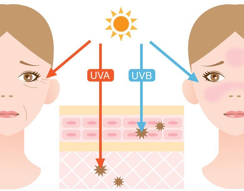 Glycerin có khả năng ngăn chặn phần nào các tia UVA – UVB