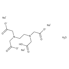 Ethylenediaminetetraacetic acid, trisodium salt hydrate, 98% 500g Acros
