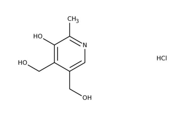 Pyridoxine hydrochloride, 98+%, extra pure 50g Acros 