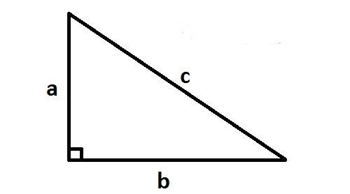 Tam giác vuông với cùng 1 góc 90 độ