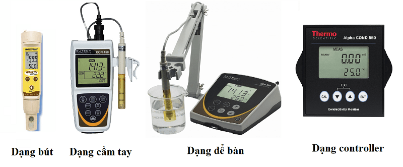 Một số loại máy đo độ dẫn điện của dung dịch
