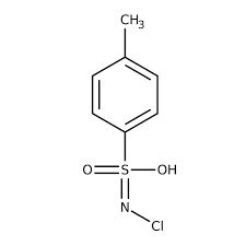 Chloramine-T, Sodium salt, 98+%, extra pure, SLR, meets the specification of BP and Ph. Eur. 500g Fisher