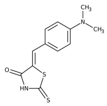 4-Dimethylaminobenzylidenerhodanine, extra pure, SLR 5g Fisher