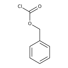 Benzyl chloroformate, 97 wt%, stabilized 500g Acros