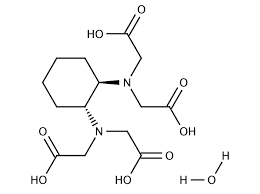 trans-1,2-Diaminocyclohexane-N,N,N',N'-tetraacetic Acid Monohydrate, 98% 25g Acros