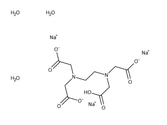 Ethylenediaminetetraacetic Acid Trisodium Salt Solution 0.1M (0.2N), NIST Standard Concentrate, for volumetric analysis 1AMP Fisher