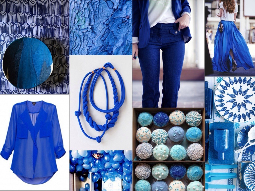 Ý nghĩa của màu xanh dương trong thiết kế thời trang