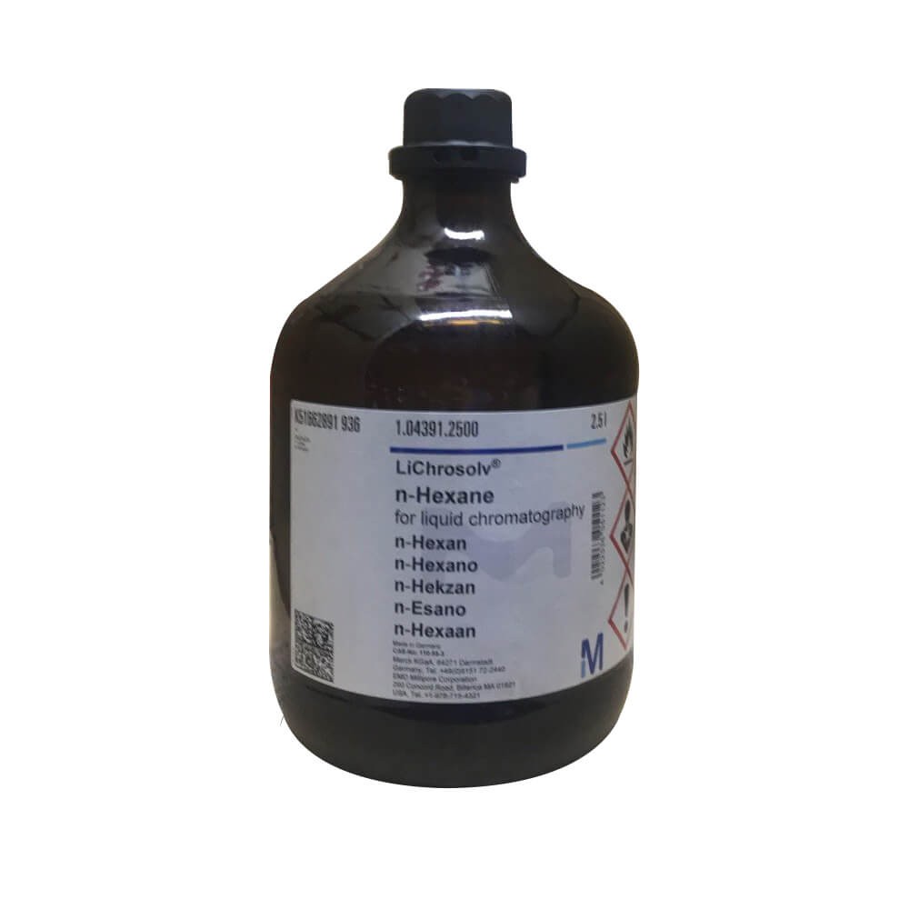 n-Hexane for liquid chromatography LiChrosolv® 2.5 lít Merck