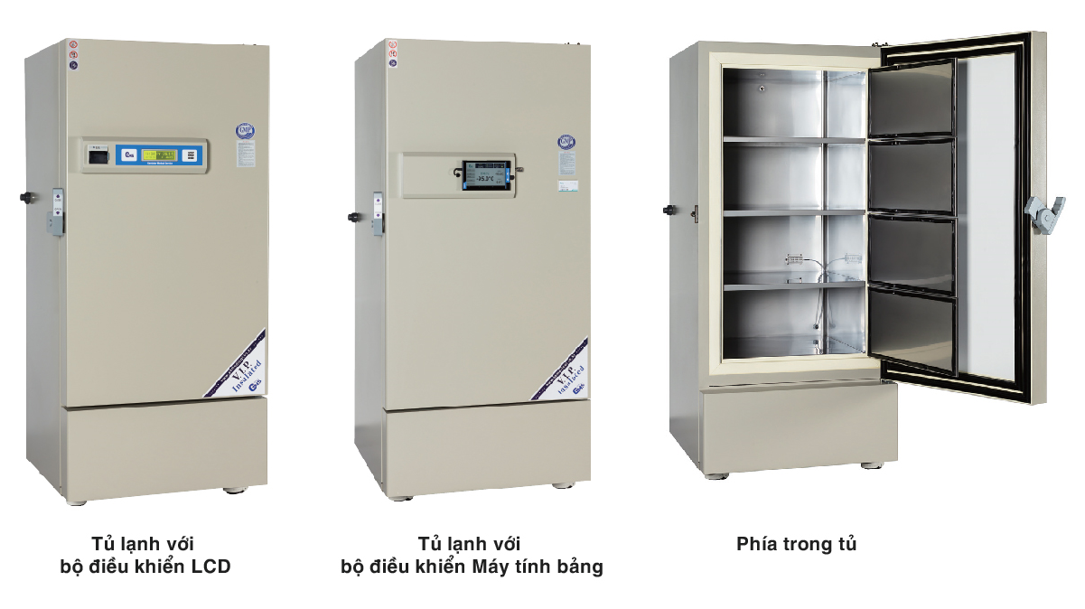 Tủ lạnh âm sâu có cấu tạo hiện đại