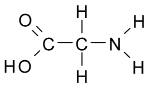 Cấu tạp phân tử của axit amino axetic