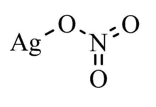 Cấu tạo phân tử của Bạc nitrat - AgNO3
