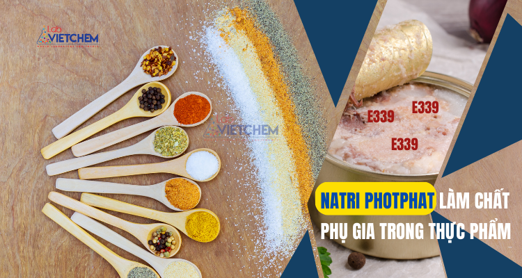 Natri là chất phụ gia trong thực phẩm 