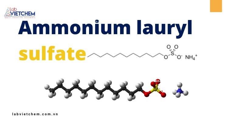 Cấu tạo của Ammonium lauryl sulfate