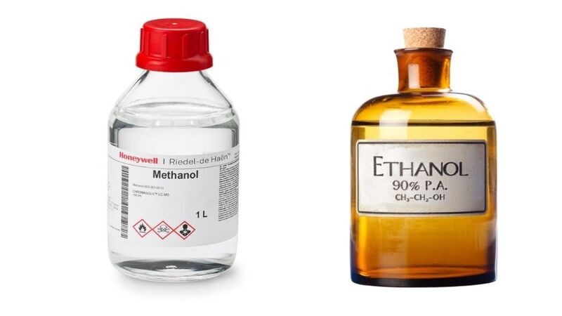 methanol và ethanol