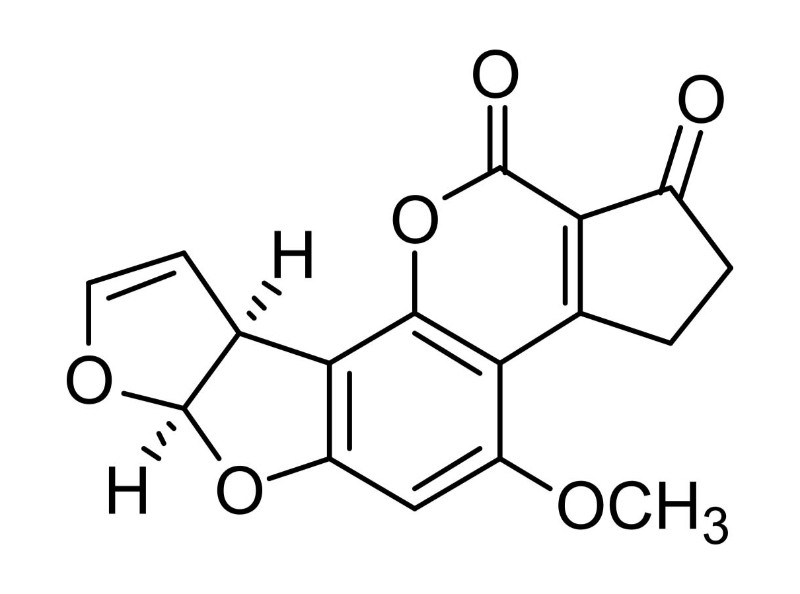 Cấu trúc Aflatoxin B1 