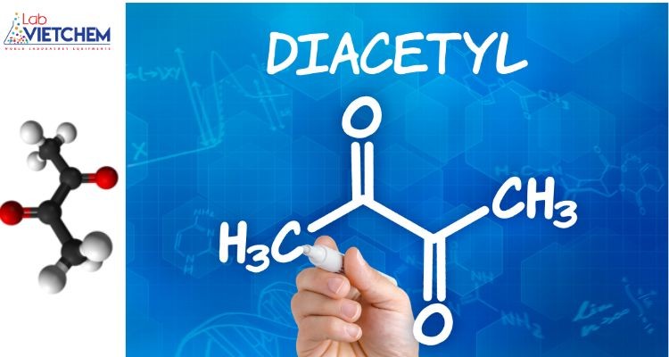 Công thức của Diacetyl
