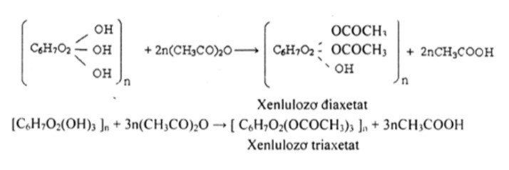  Công thức điều chế Xenlulozo