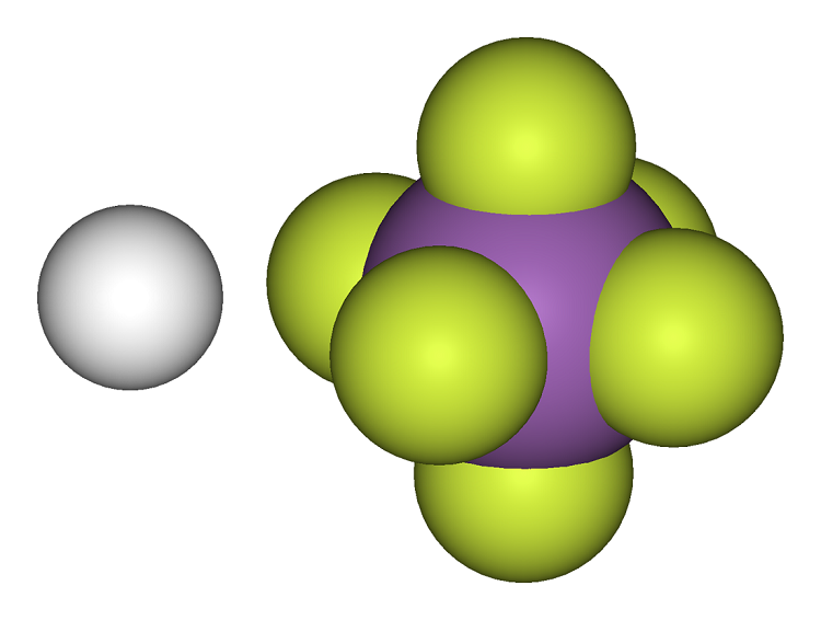 Cấu tạo axit fluoroantimonic