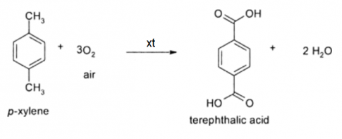 Điều chế axit Teraphthalic từ p-xylen 